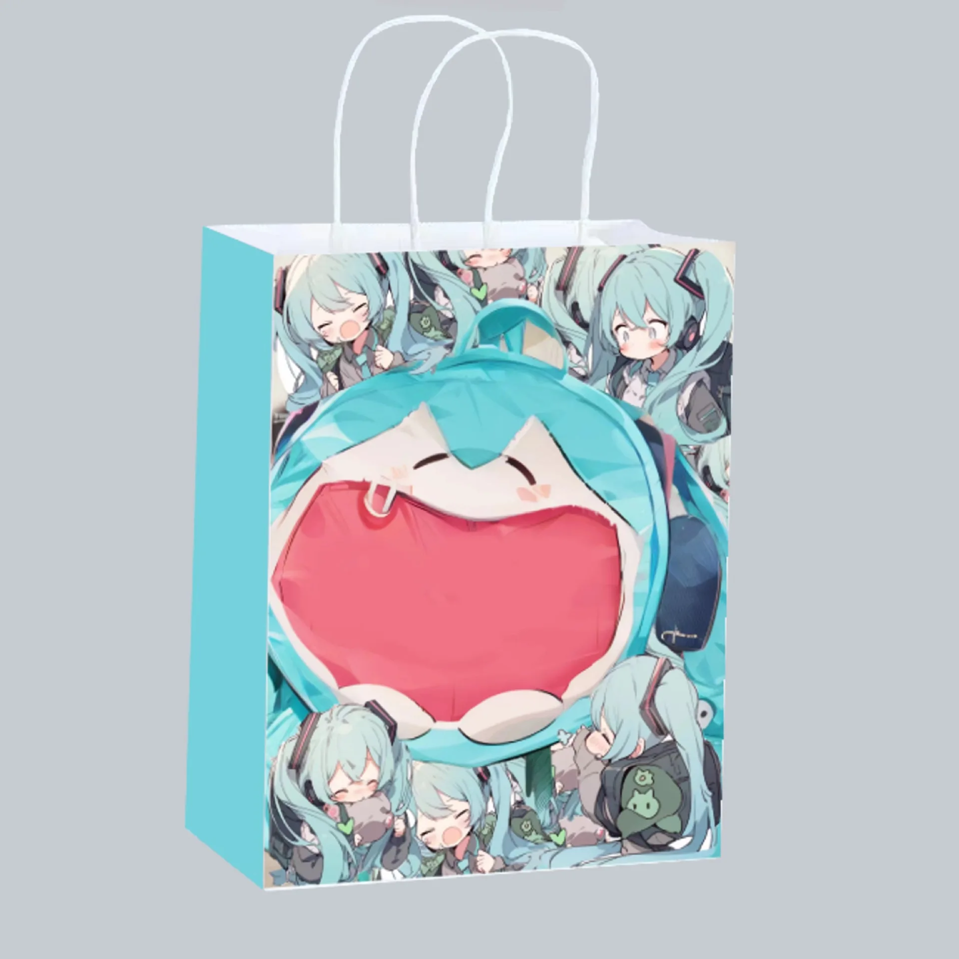 Cute Anime Hatsune Miku Paper  - Party Favor Bag reseña y precio