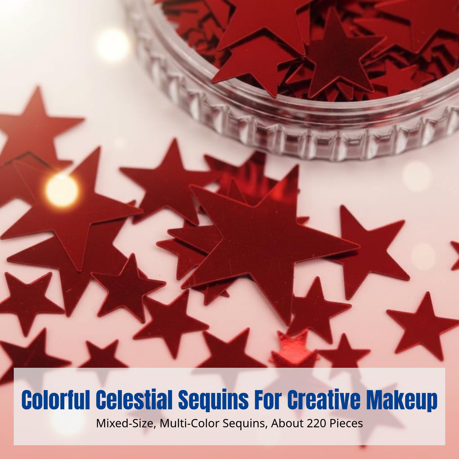 Celestial Sparkle Face Sticker - Event & Party Supply reseña y precio