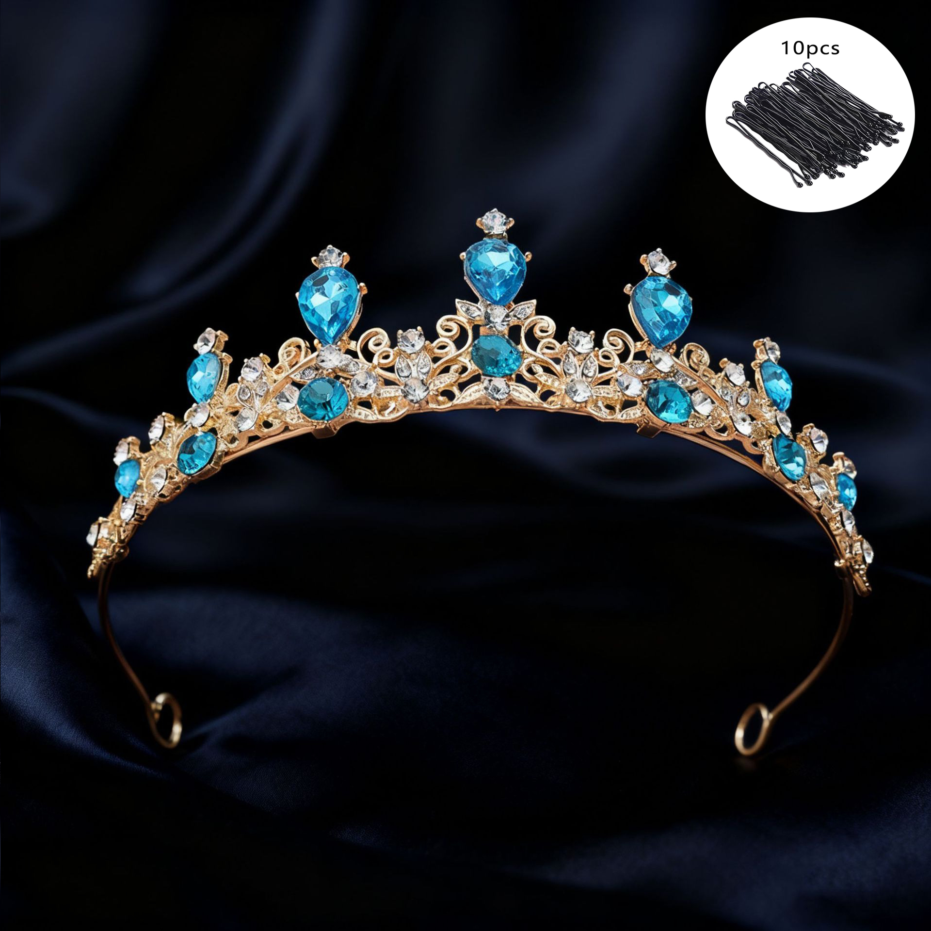 Bridal Tiara Vintage Scroll Rh - Event & Party Supply reseña y precio