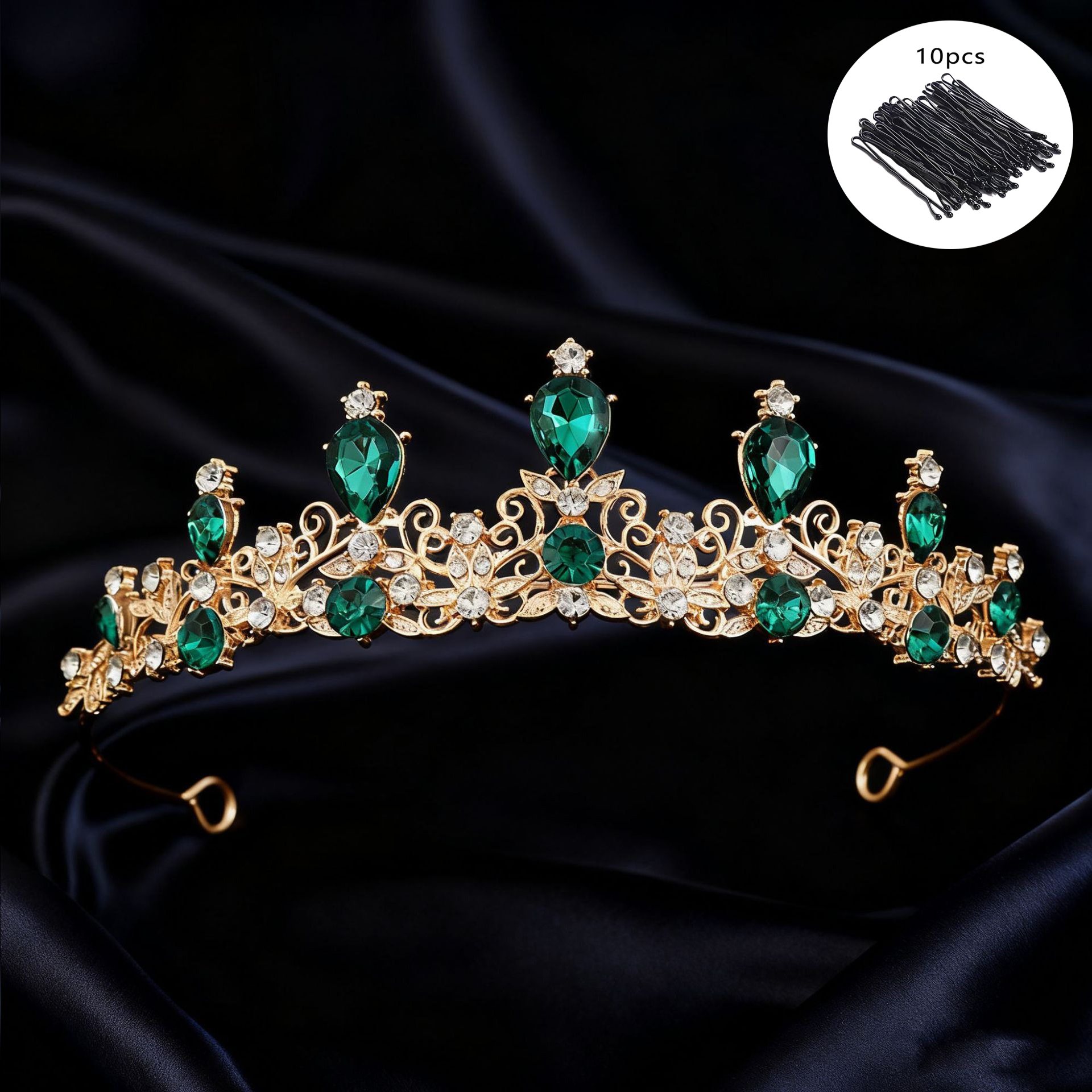 Bridal Tiara Vintage Scroll Rh - Event & Party Supply reseña y precio
