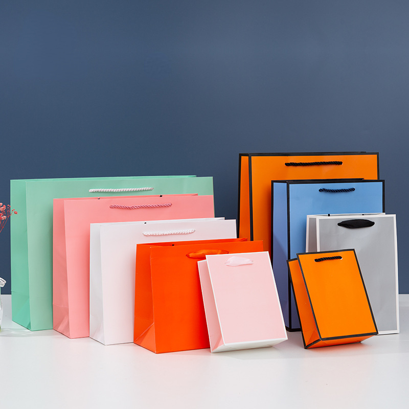 1pc/lot Solid Color Gift Carry - Event Party Shop reseña y precio