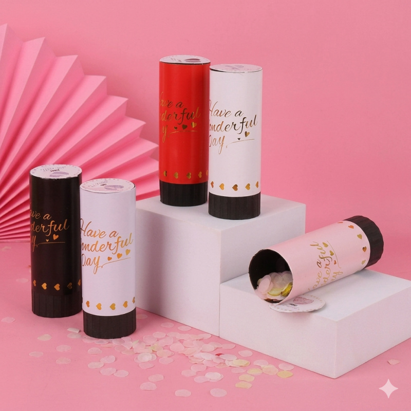 Confetti Cannons Push Pop for  - Confetti Cannon Tube reseña y precio