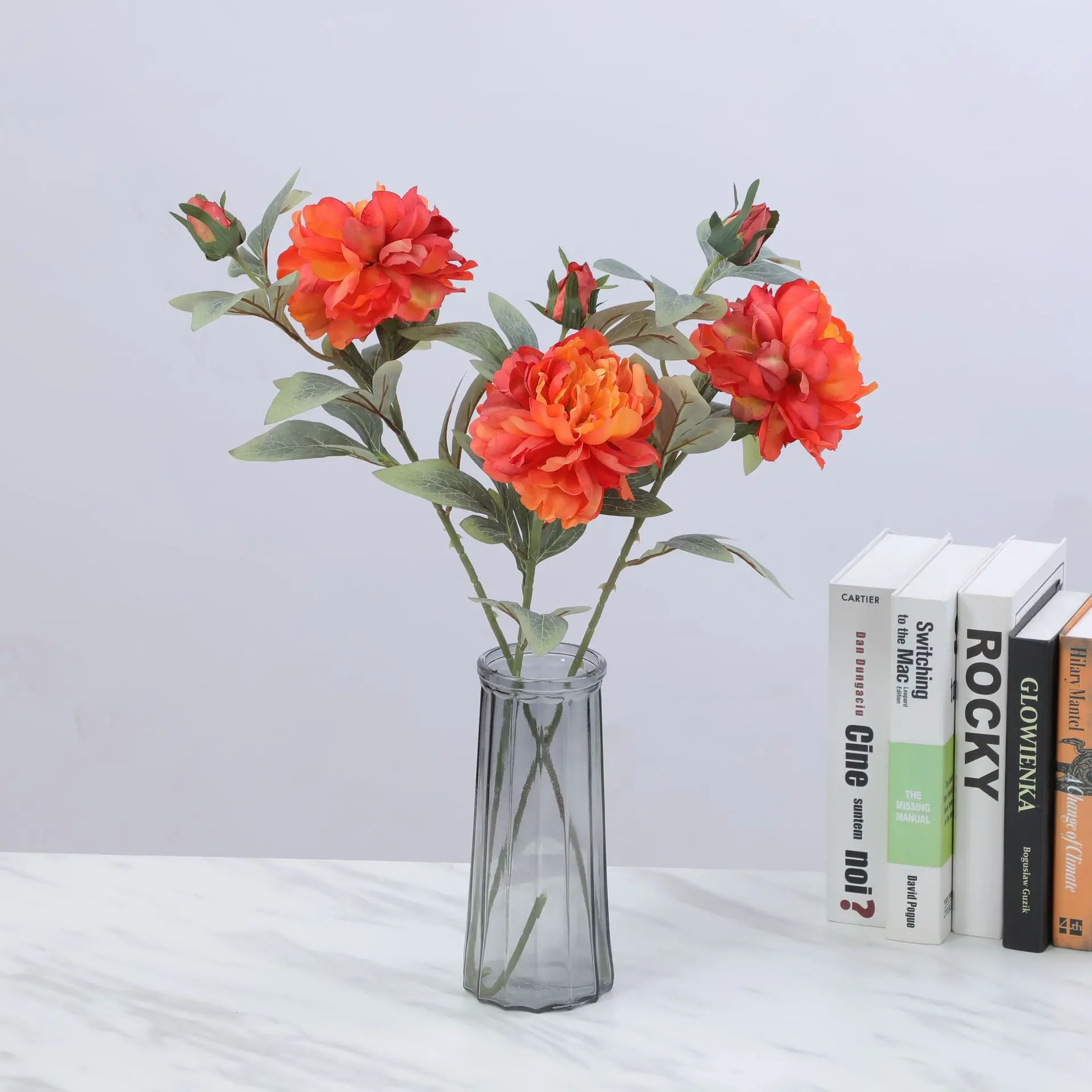 Artificial Peony Flower Single - Flower Wall Panel reseña y precio