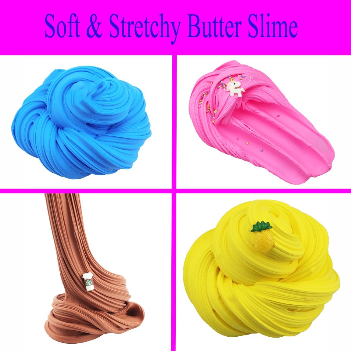 24 Pack Butter Slime Kit, Part - Party Favor Bag reseña y precio
