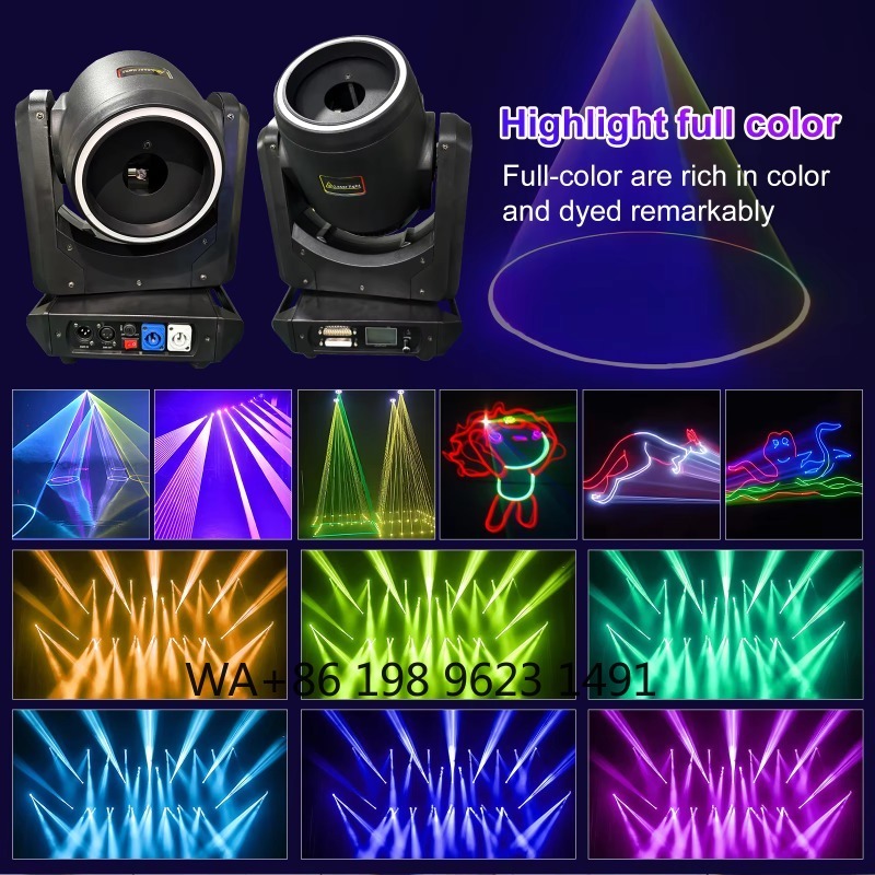 10W RGB High Brightness Moving - Event Party Dj reseña y precio