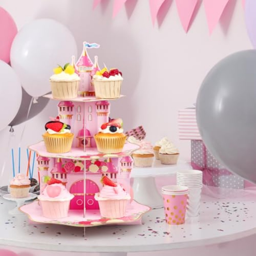 3 Tier Cupcake Stand Birthday  - Cupcake Stand Tier reseña y precio