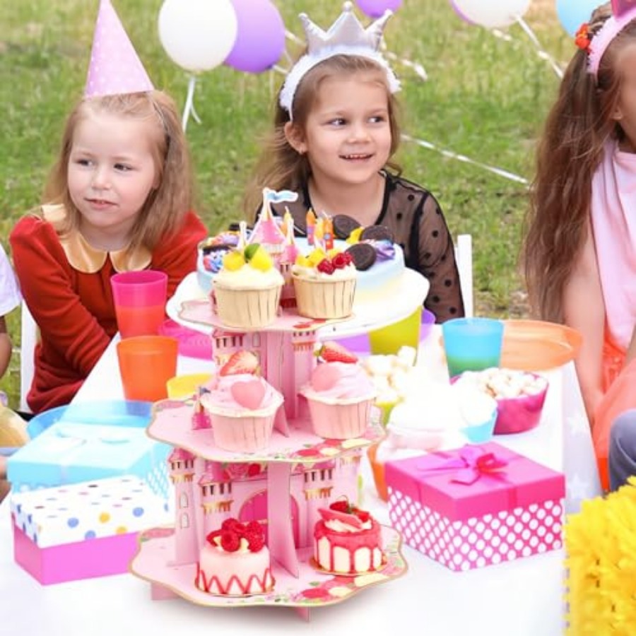 3 Tier Cupcake Stand Birthday  - Cupcake Stand Tier reseña y precio