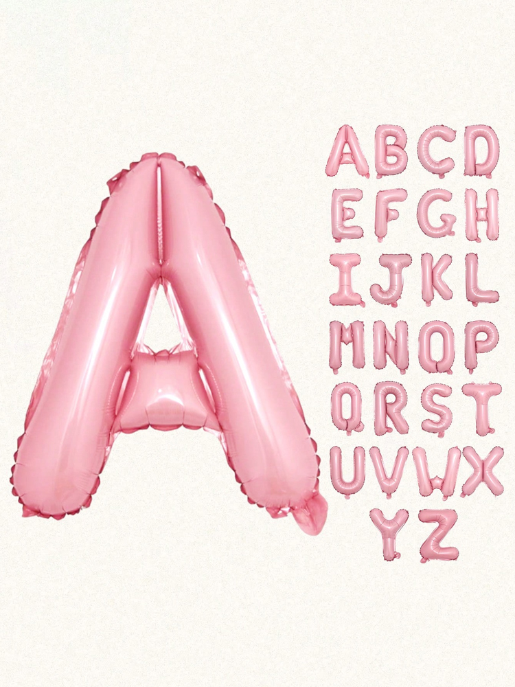 16 inch pink letter decoration - Event Z reseña y precio