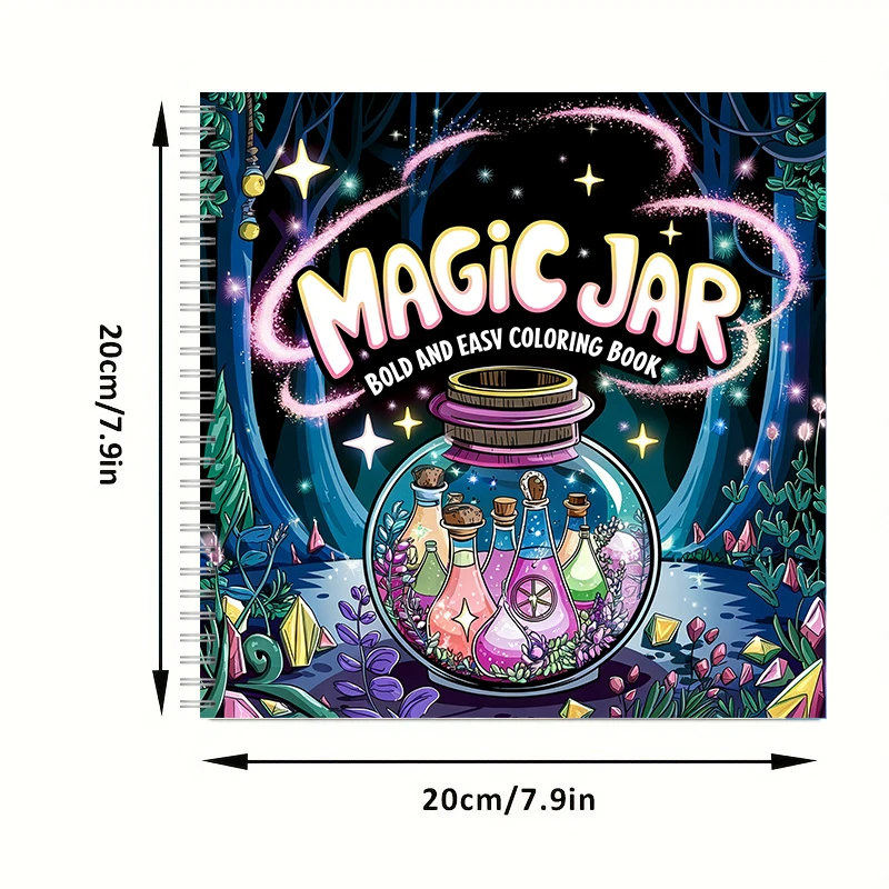 Coloring Book Magic Jar for Ad - Supply Event reseña y precio