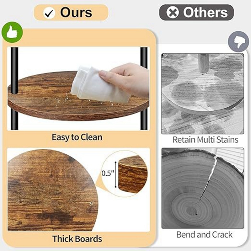 ABLN-Wooden Cupcake Stand Dess - Cupcake Stand Tier reseña y precio