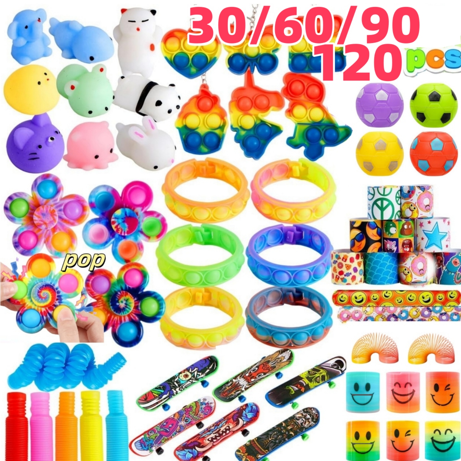 Bulk Pack of 30-120 Popular Fi - Party Favor Bag reseña y precio