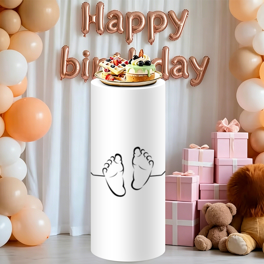 Yeele 3PCS Baby Silhouette Cyl - Dessert Table Backdrop reseña y precio