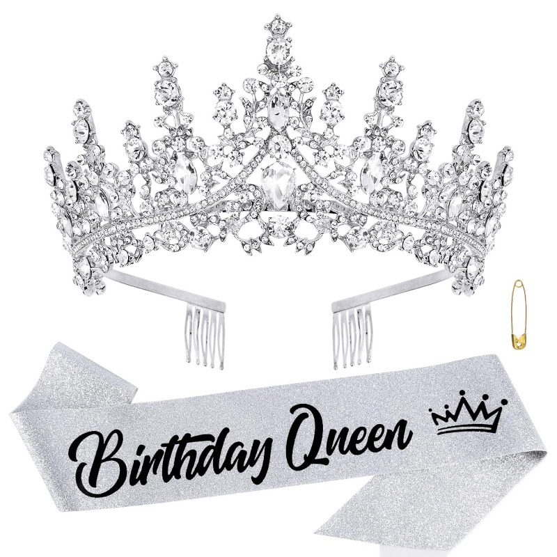 Birthday Party Decor Prop Crow - Birthday Sash Glitter reseña y precio