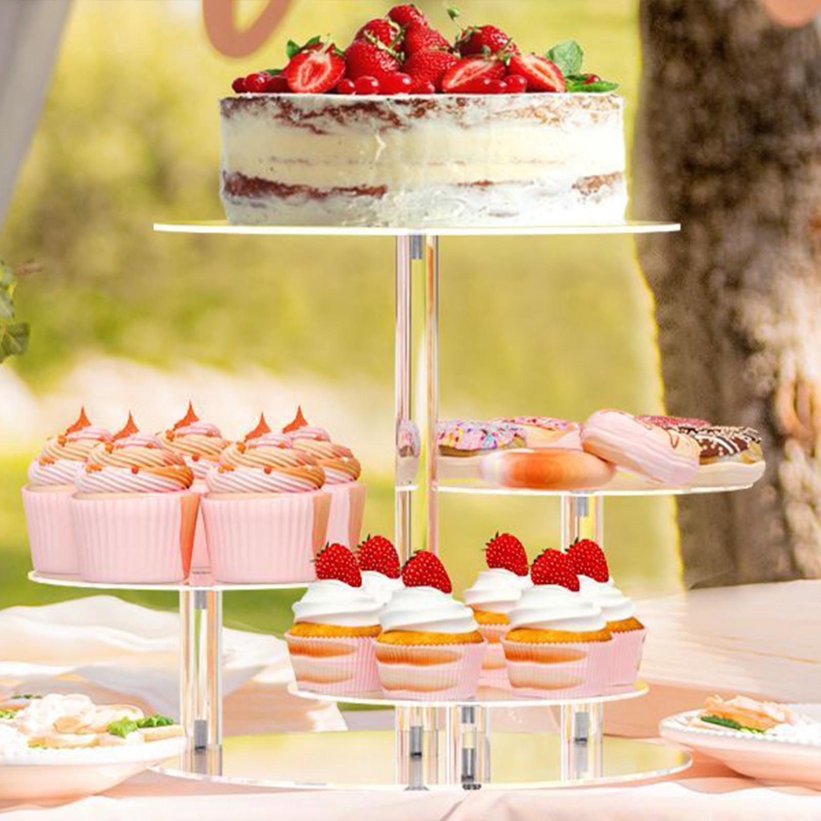 Cupcake Holder Stand Acrylic 4 - Cupcake Stand Tier reseña y precio