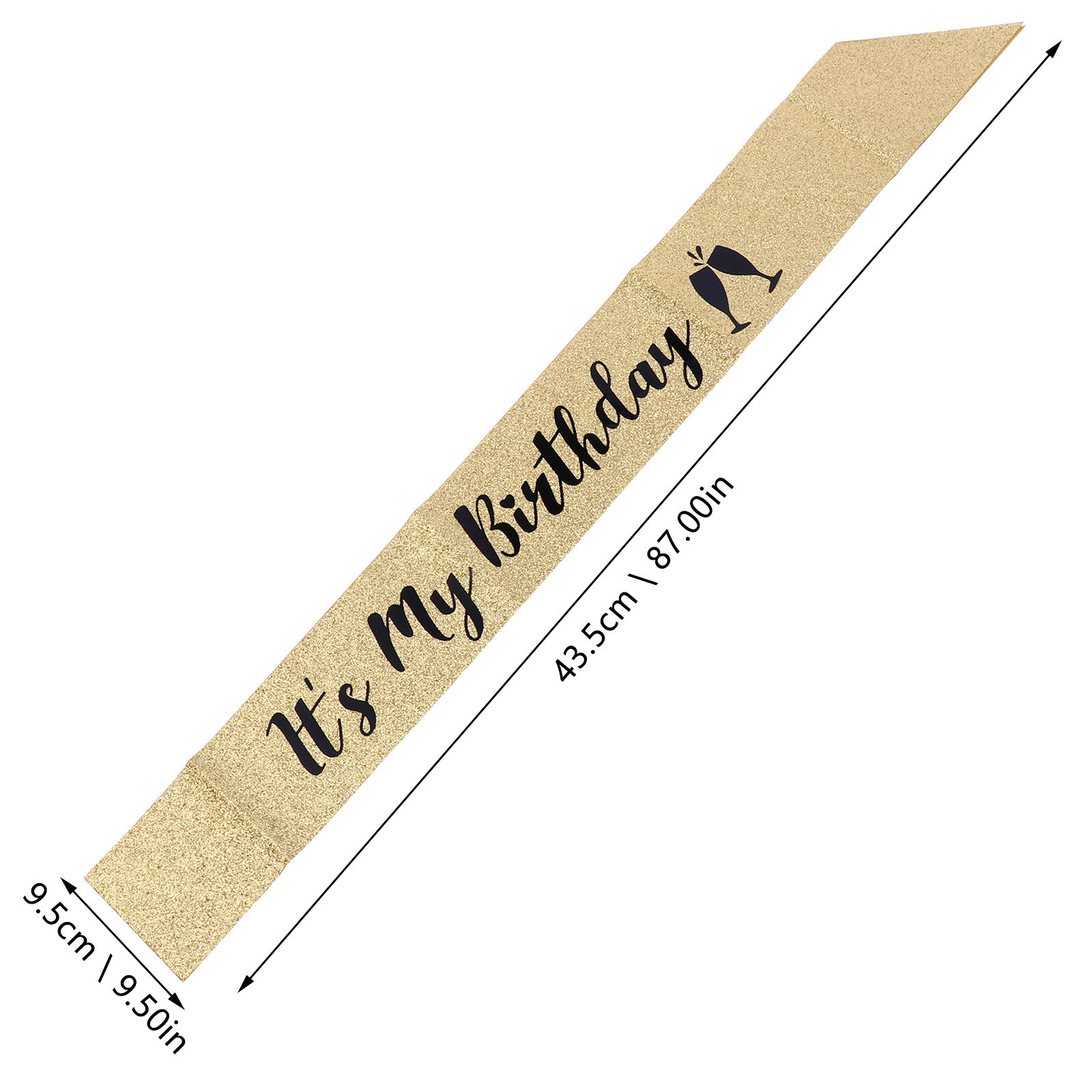 1Pcs Birthday Sash Shoulder Be - Birthday Sash Glitter reseña y precio