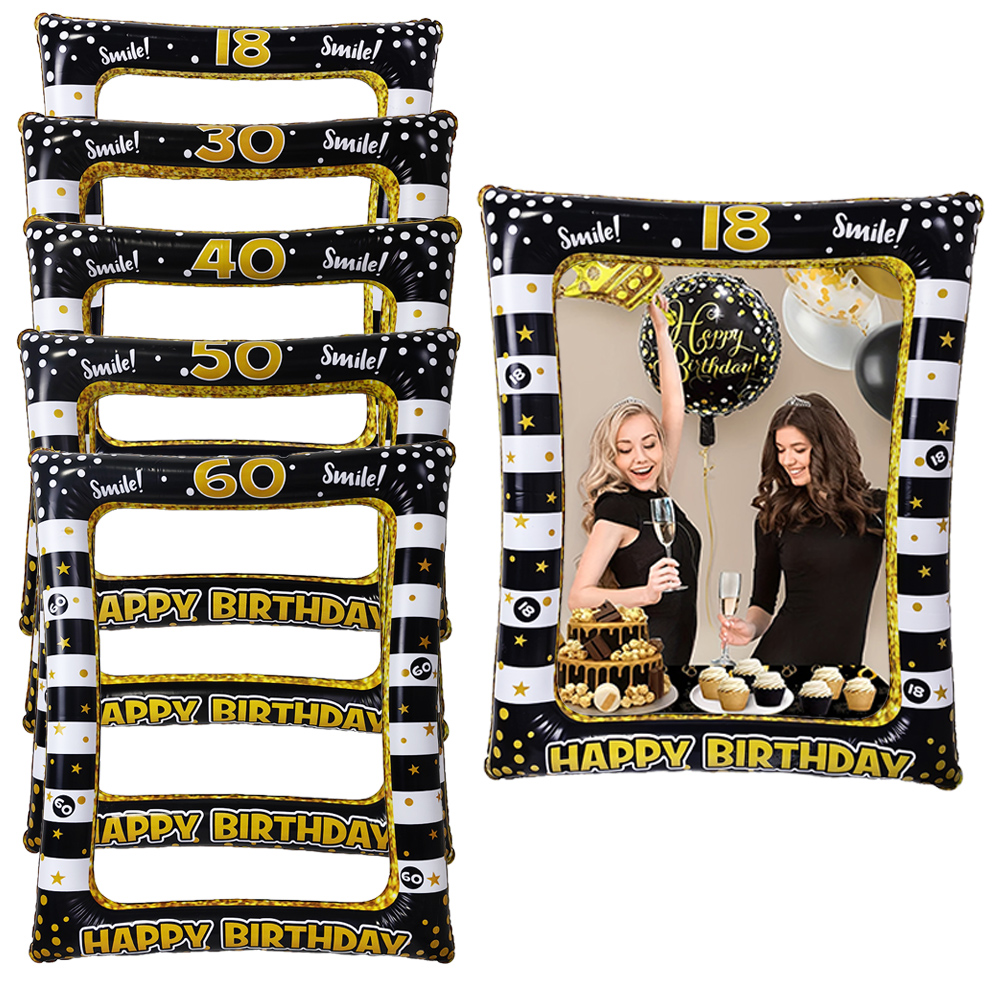 18th 30th 40th 50th 60th Birth - Photo Booth Frame reseña y precio