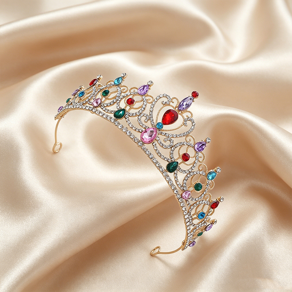 Luxury Vintage Gold Tiara Crow - Supply Event reseña y precio