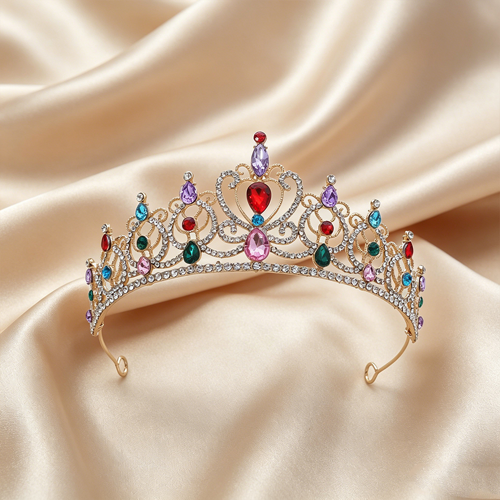 Luxury Vintage Gold Tiara Crow - Supply Event reseña y precio