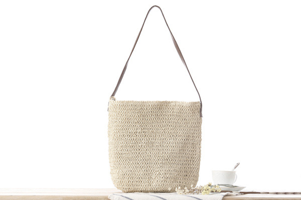 Straw Shoulder Woven Beach Sol - Paper Straw Color reseña y precio