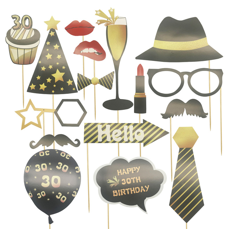 30 40 50 60 Birthday Photo Boo - Photo Booth Frame reseña y precio