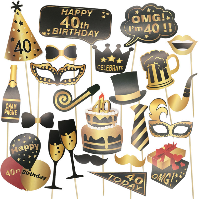 30 40 50 60 Birthday Photo Boo - Photo Booth Frame reseña y precio