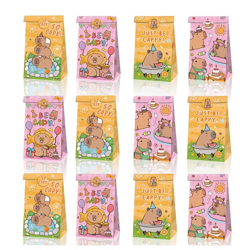 12/24/48pcs Capybara Candy Bag - Event Party Box reseña y precio