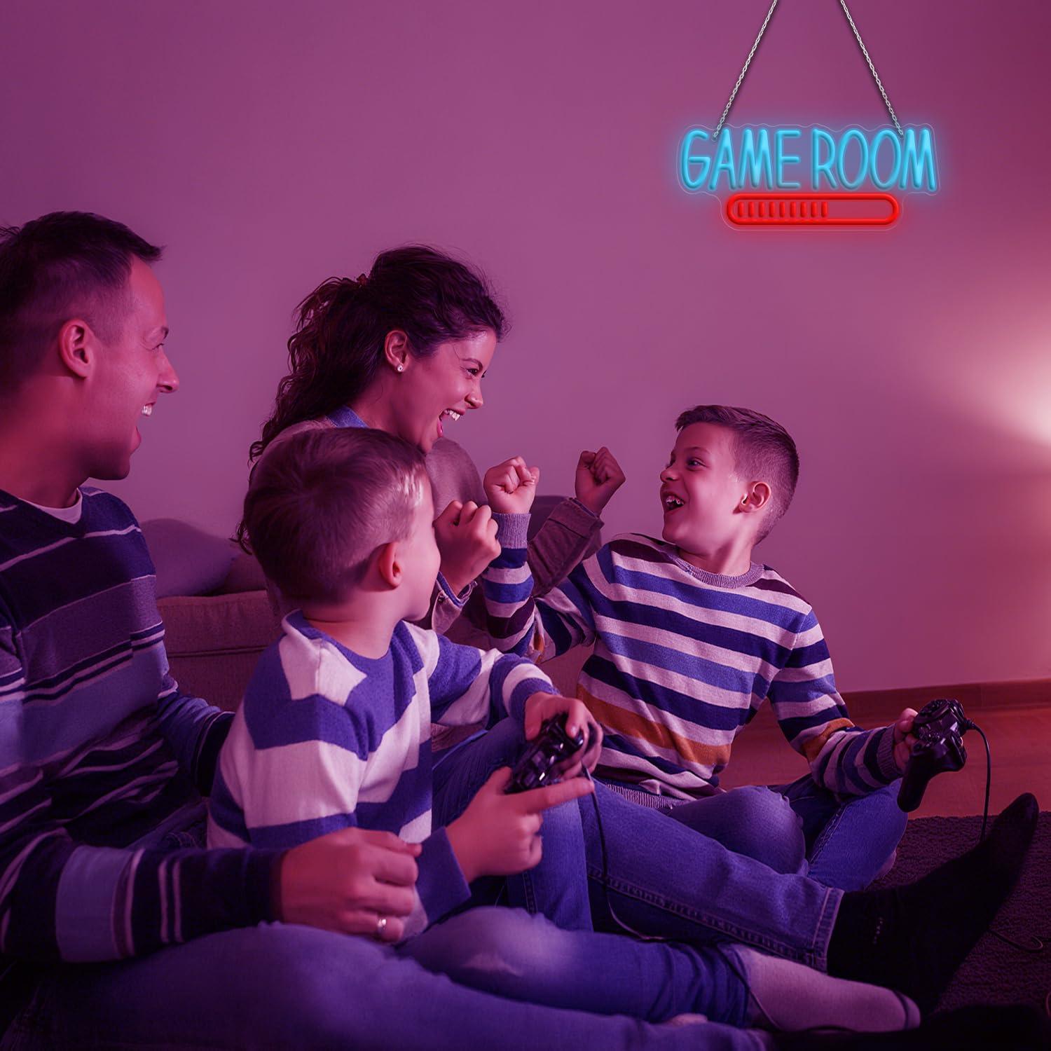 Game Room Neon Sign USB Powere - Event & Party Supply reseña y precio