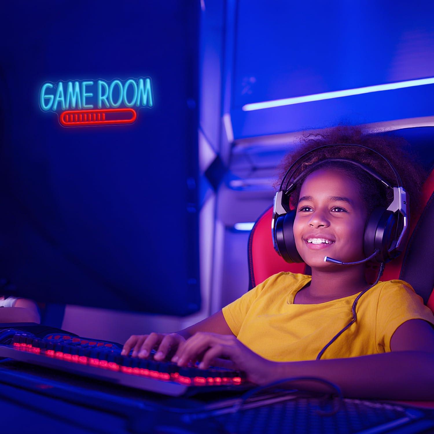 Game Room Neon Sign USB Powere - Event & Party Supply reseña y precio