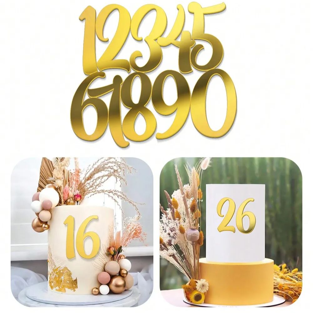 1set Golden Mirror Acrylic A-Z - Event Z reseña y precio