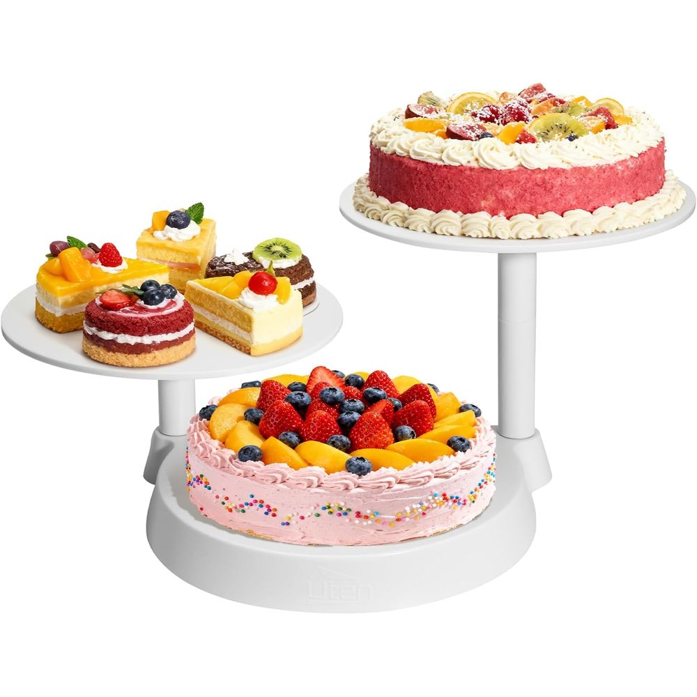 3-Tier Plastic Cupcake Stand,  - Cupcake Stand Tier reseña y precio