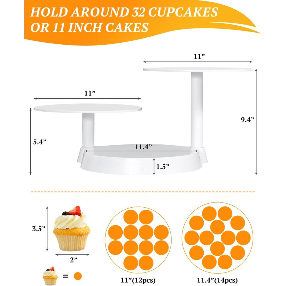 3-Tier Plastic Cupcake Stand,  - Cupcake Stand Tier reseña y precio