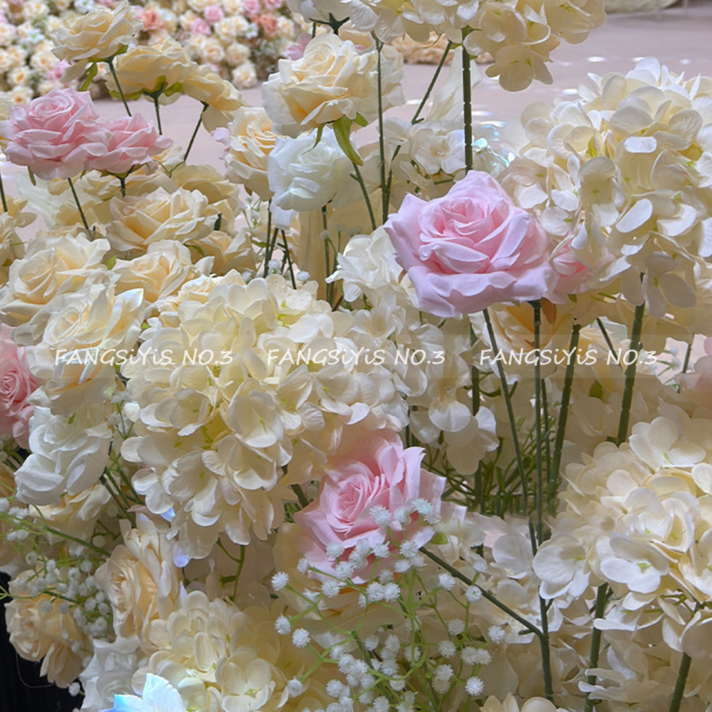 Luxury Champagne Pink Rose Art - Flower Wall Panel reseña y precio