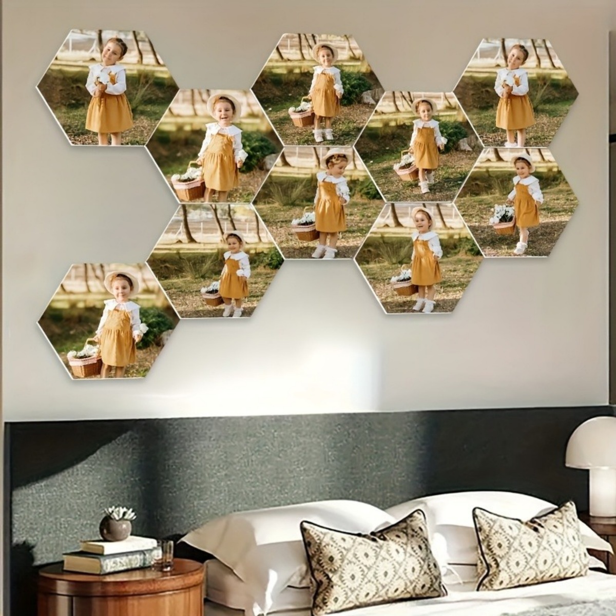 Custom Wall Decor — Modern Hex - Eve Party reseña y precio