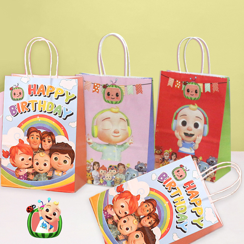 Cocomelons Party Gift Bag Set  - Supply Event reseña y precio
