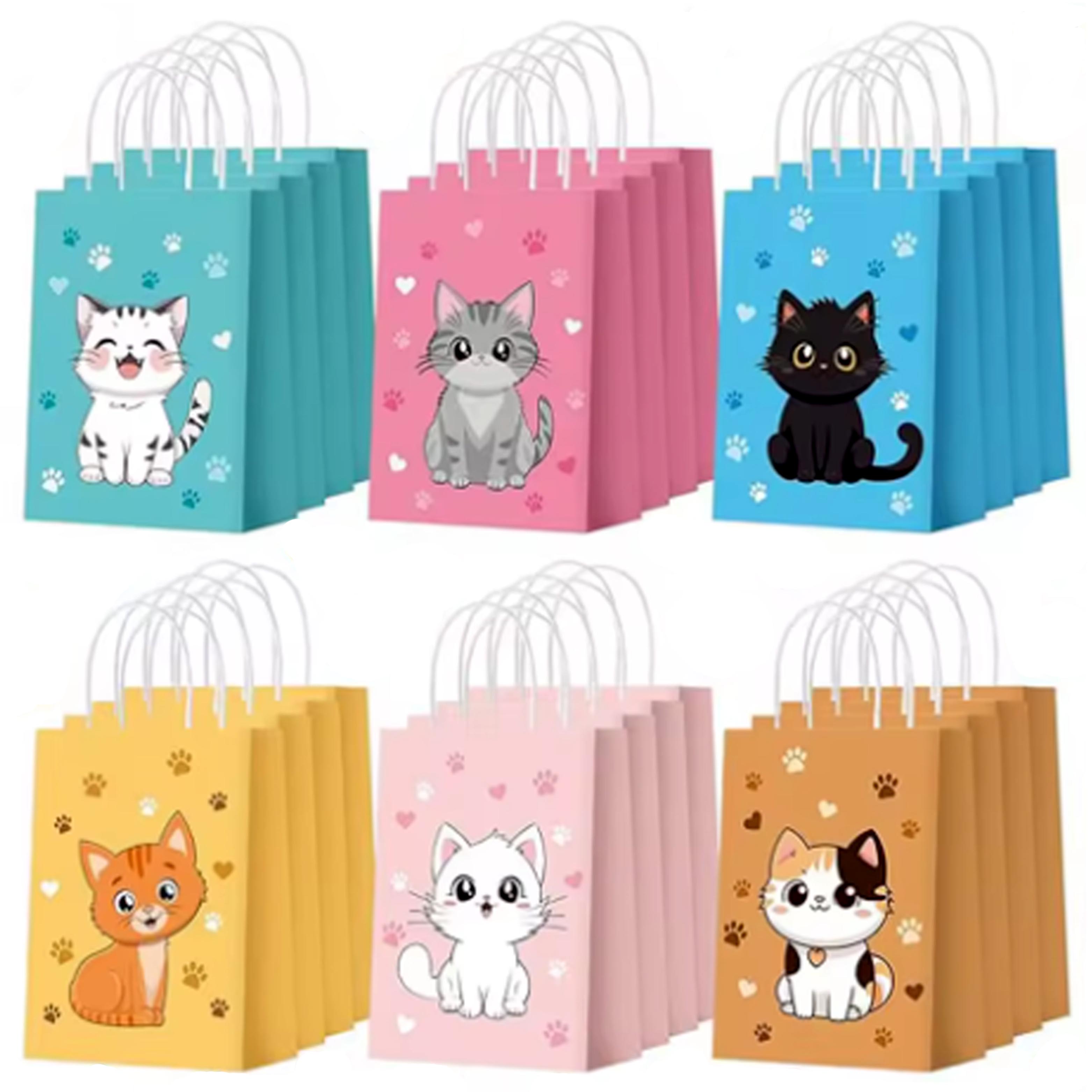 6-48Pcs Colorful Cartoon Cat P - Event Party Shop reseña y precio