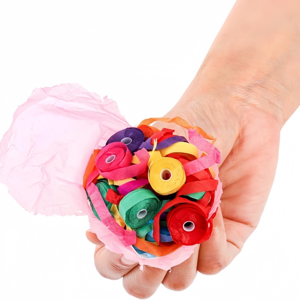 10pcs Hand Throwing Ribbon Pul - Confetti Cannon Tube reseña y precio