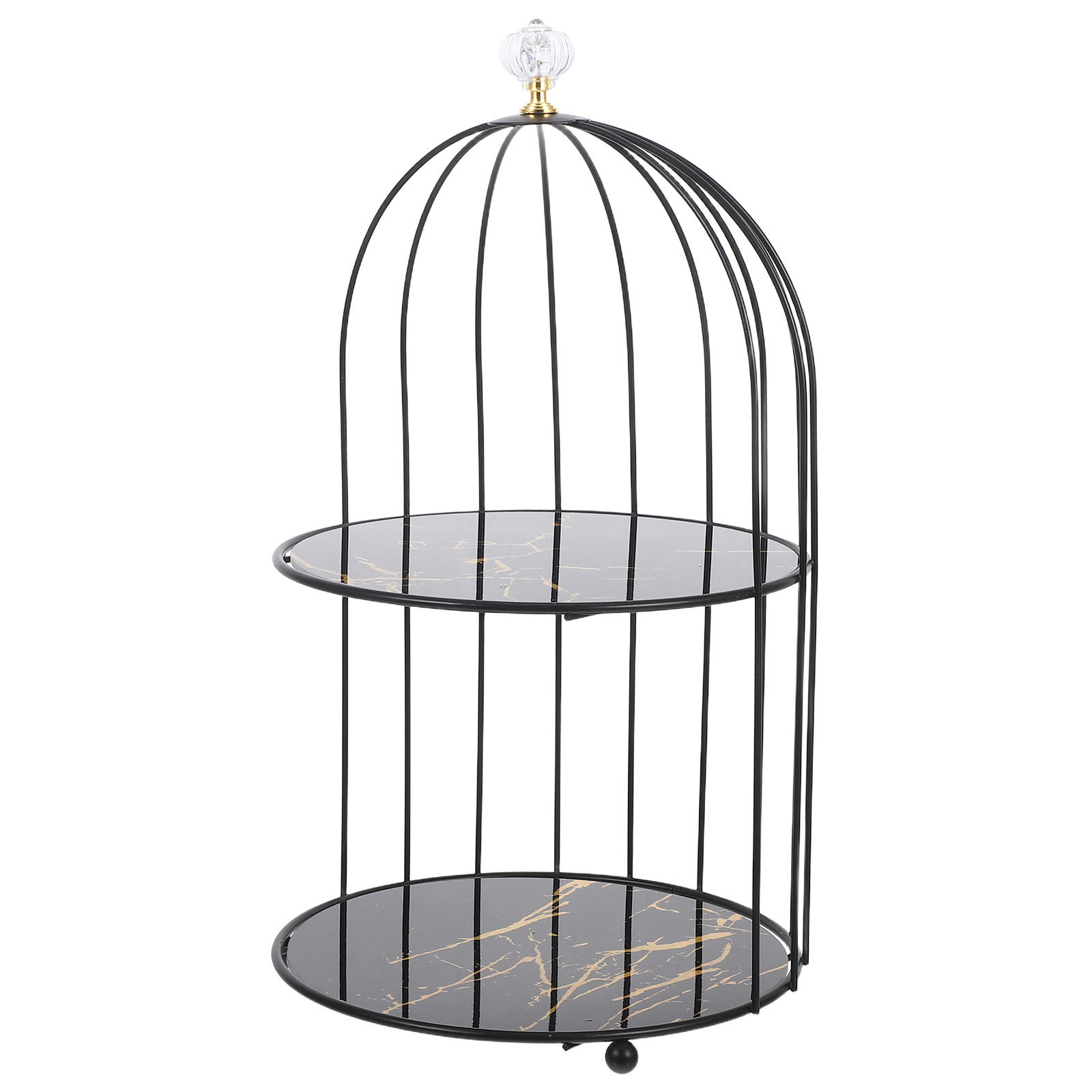 Metal Birdcage Cake Stand Tier - Cupcake Stand Tier reseña y precio