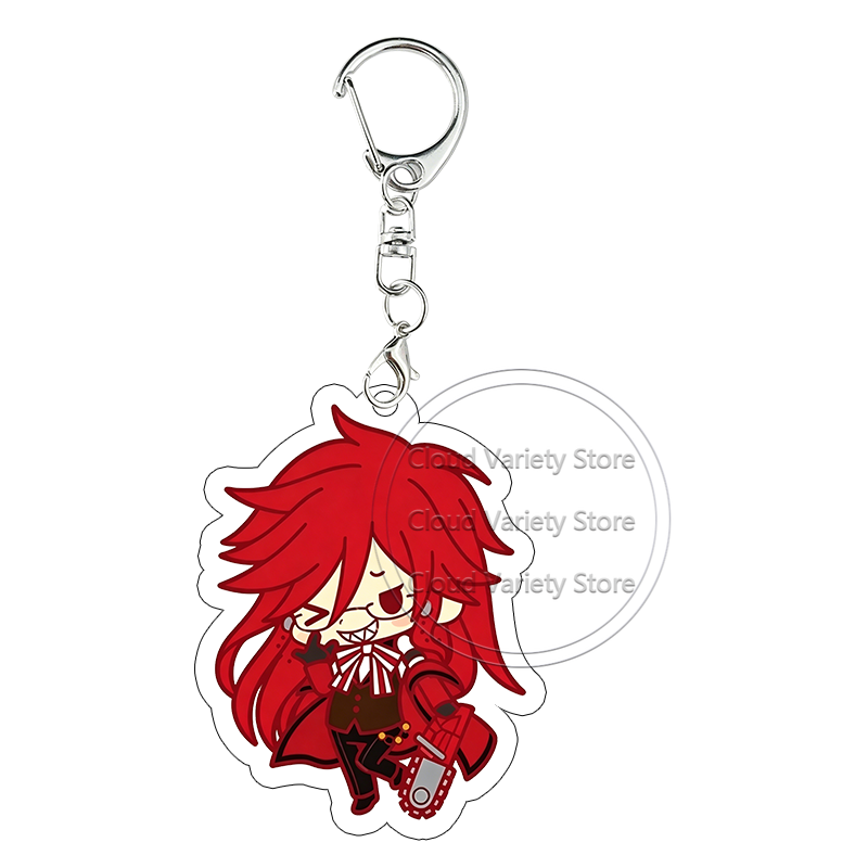 Black Butler Acrylic Keychain  - Supply Event reseña y precio