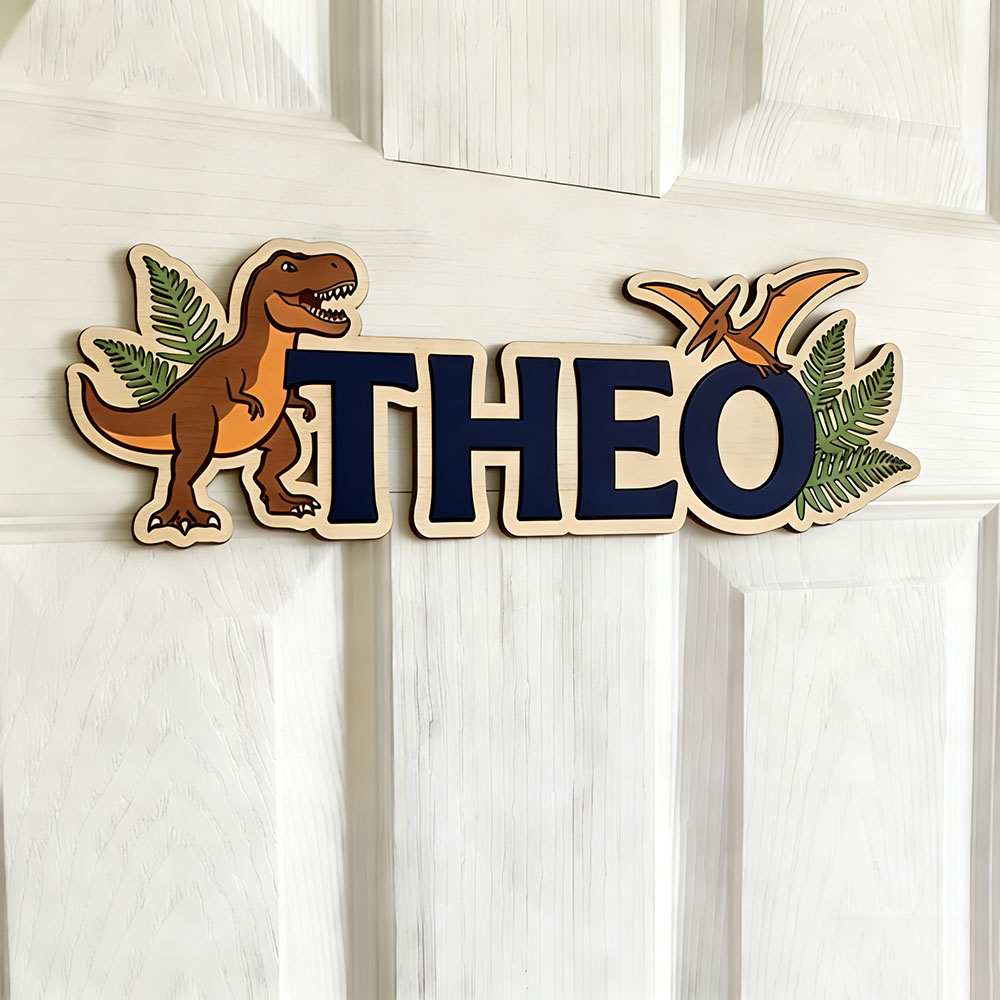Personalized Dinosaur Name Sig - Eve Party reseña y precio