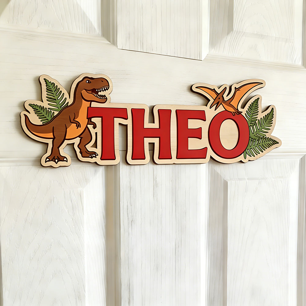 Personalized Dinosaur Name Sig - Eve Party reseña y precio
