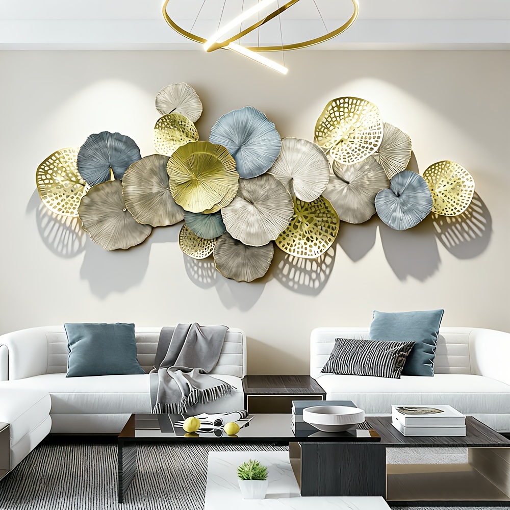 Large Metal Wall Art Decor 52. - Flower Wall Panel reseña y precio