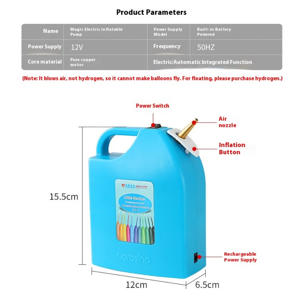 B211, Balloon Inflatable Elect - Balloon Pump Hand reseña y precio