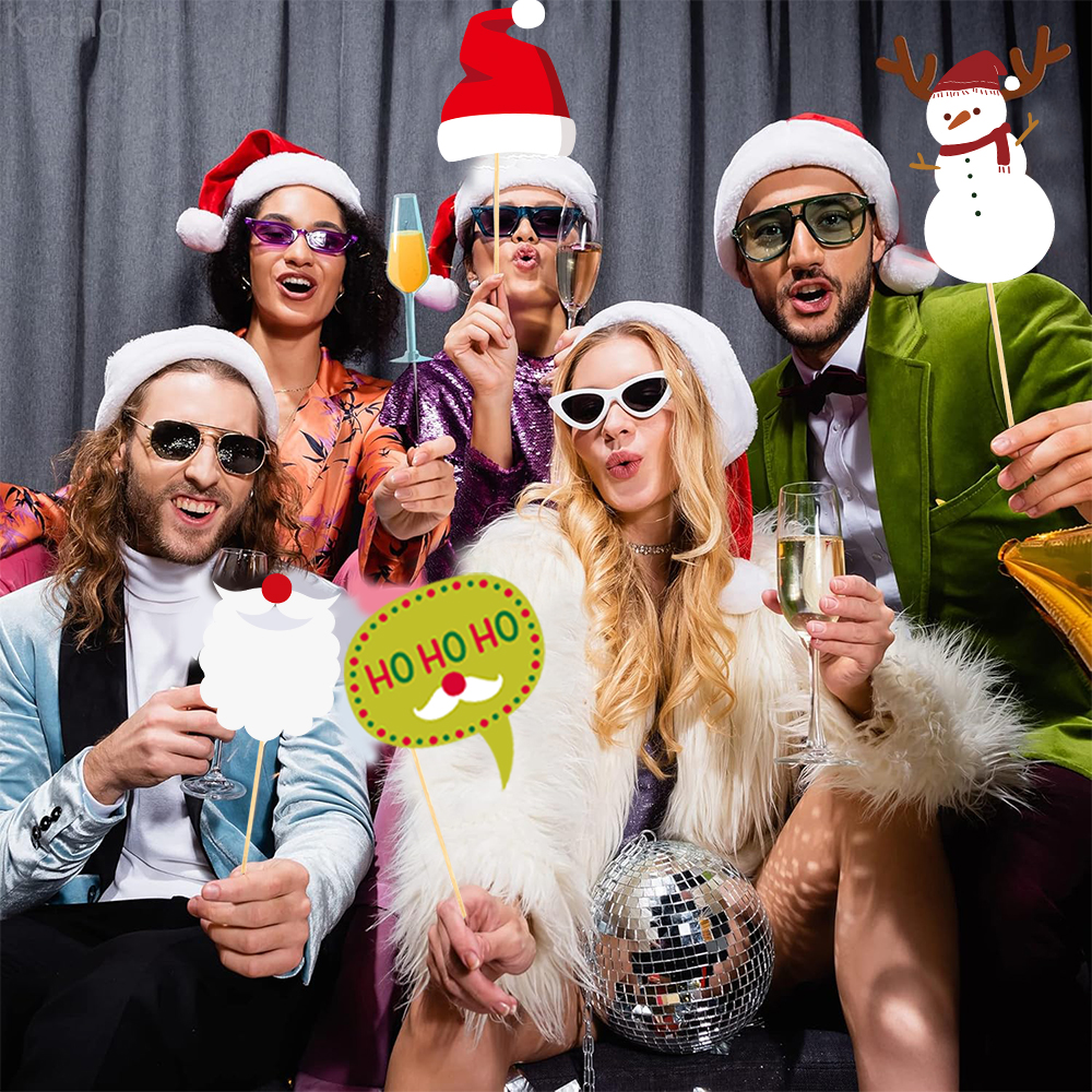 Christmas Photo Booth Frame Sa - Photo Booth Frame reseña y precio