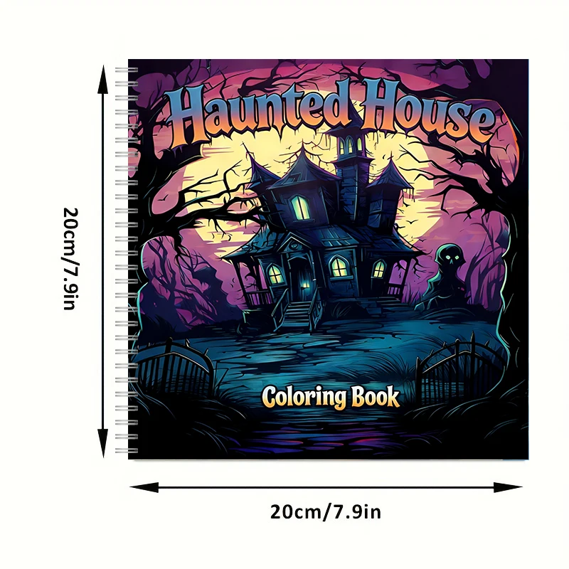 Haunted House Coloring Book fo - Supply Event reseña y precio