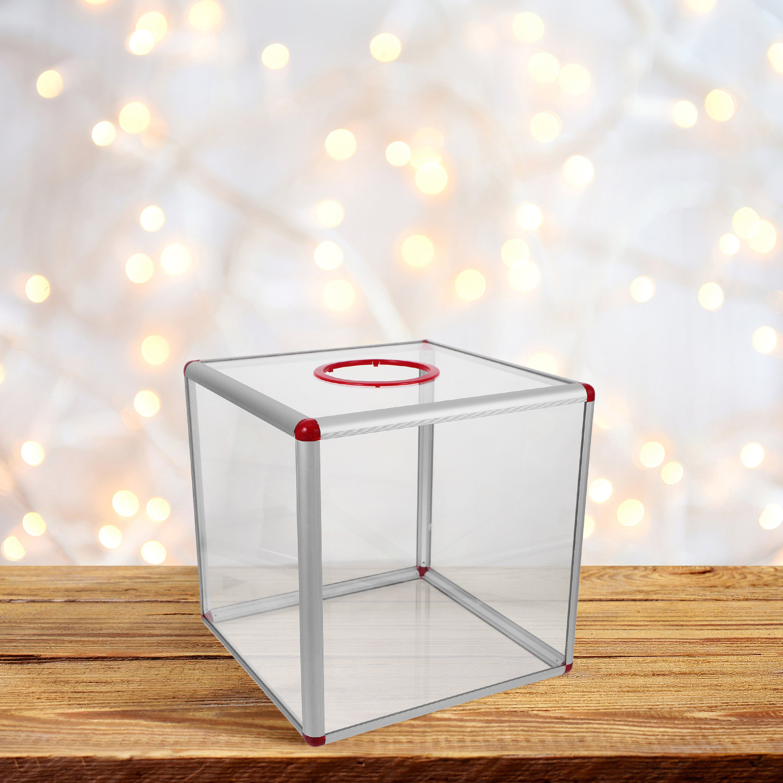 Large Clear Acrylic Raffle Box - Event Party Box reseña y precio