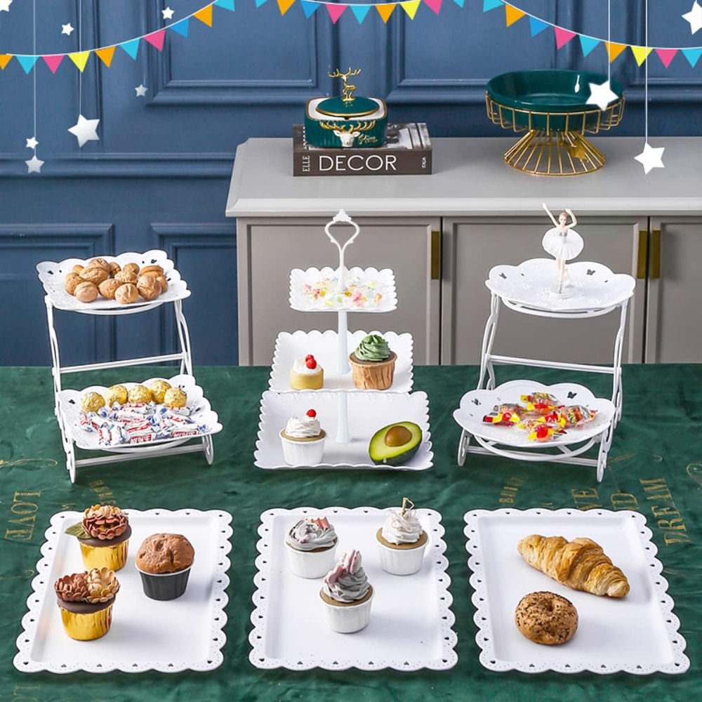 10Pcs Cupcake Stand Set, Desse - Cupcake Stand Tier reseña y precio