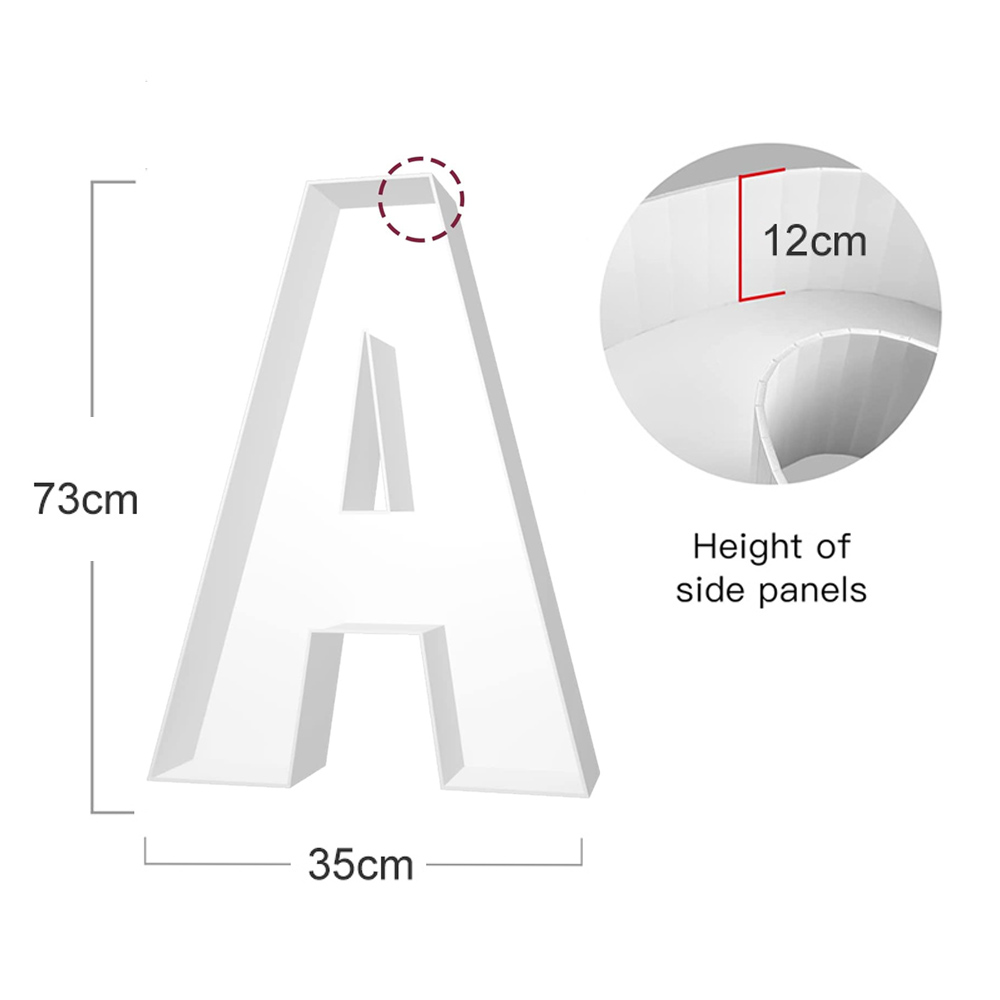 2.4FT Letters Balloons Frame M - Event Z reseña y precio