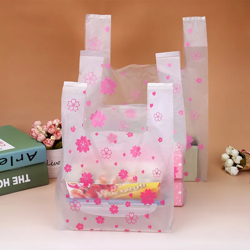 100Pcs/bag Pink Sakura Vest Ba - Event Party Shop reseña y precio