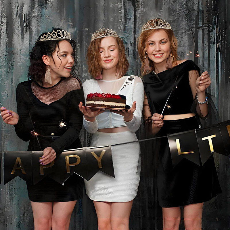 30- 50th  Birthday Anniversary - Birthday Sash Glitter reseña y precio