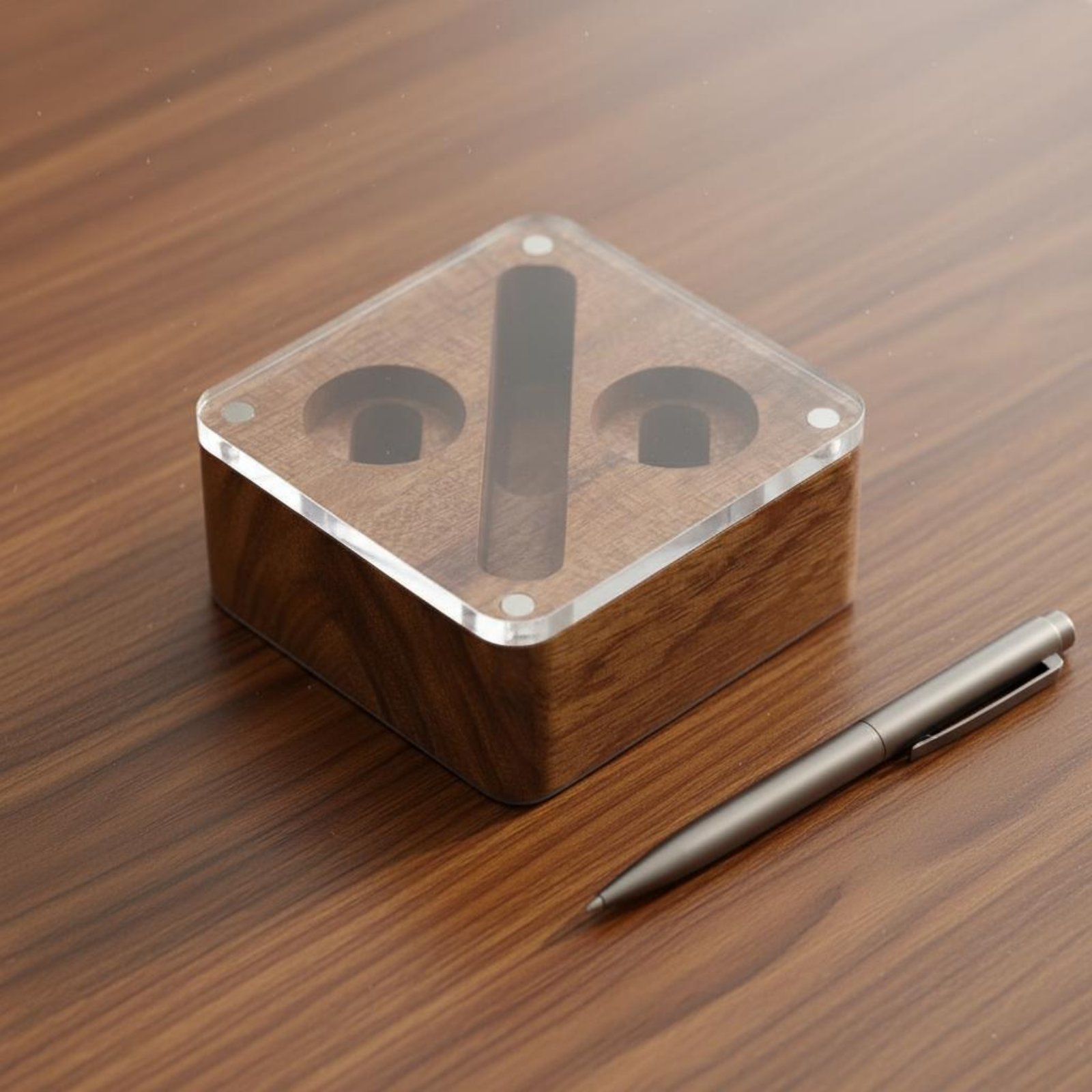 Wooden Display Box Business De - Event & Party Supply reseña y precio
